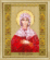 Набор картина стразами Чарівна Мить КС-116 "Икона святой мученицы Дарьи". Каталог товарів. Набори