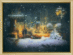 Набор картина стразами Чарівна Мить КС-156 "Огни зимнего города". Каталог товарів. Набори