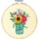 72-76294 Набор для вышивания гладью DIMENSIONS Flower jar "Цветочная банка". Каталог товаров. Наборы