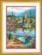 73-91661 Набор для рисования красками по номерам Village Lake Afternoon "Сельское озеро" Dimensions. Каталог товарів. Набори