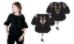 ТПК-172 03-02/09 Сорочка женская под вышивку, черная, 3/4 рукав, размер 42. Каталог товарів. Вишивання/Шиття. Одяг для вишивання