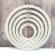 230-1 Пяльцы-рамка Nurge круглые каучуковые с подвесом, высота обода 10мм, диаметр 95мм (белые). Каталог товарів. Вишивання/Шиття. Пяльці