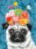 73-91809 Набір для малювання фарбами за номерами Dimensions Dog with flowersЦуценя з квітами. Каталог товарів. Набори