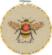 72-76314 Набір для вишивання гладдю DIMENSIONS ROUND BEE  Бджола з п'яльцями. Каталог товарів. Набори