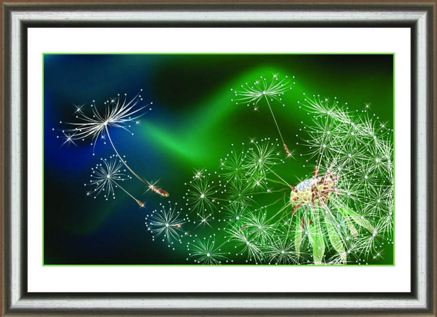 Набор картина стразами Crystal Art КС-1018 "Дуновение ветра". Каталог товарів. Набори