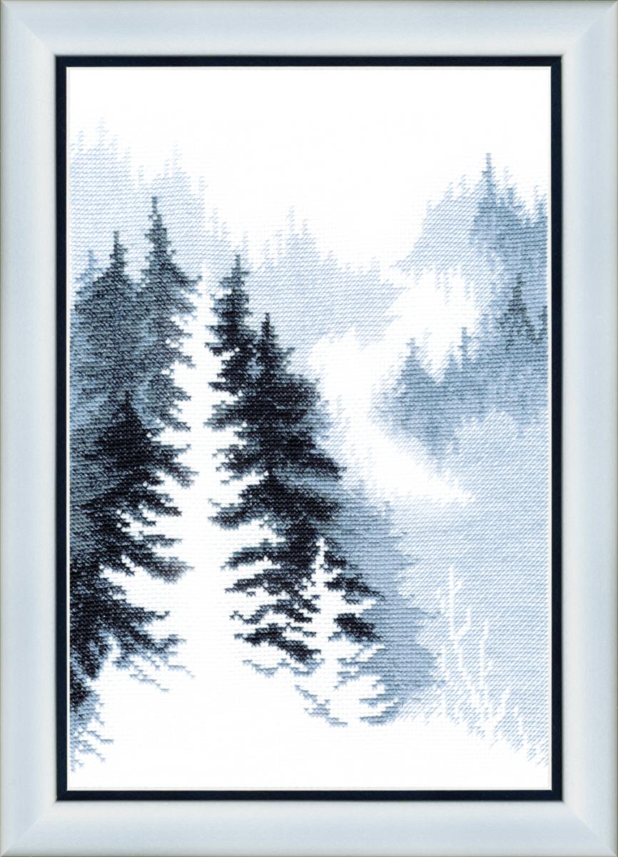 ВТ-158 Набор для вышивания крестом Crystal Art "Зимний лес". Каталог товарів. Набори