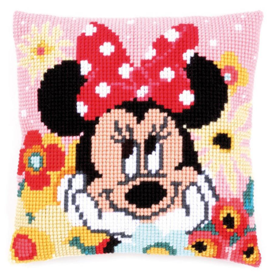 PN-0167643 Набор для вышивания крестом (подушка) Vervaco Disney "Minnie Daydreaming". Каталог товарів. Набори