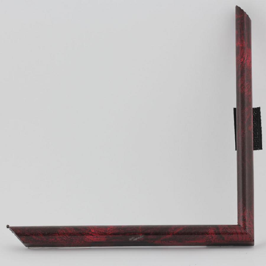 Рамка + стекло, цвет красный мрамор, размер 21х21 . Каталог товарів. Рамки для вишивання