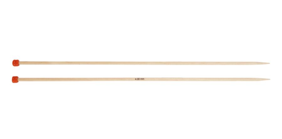 35424 Спицы прямые Basix Birch Wood KnitPro, 25 см, 4.00 мм. Каталог товарів. Вязання. Спиці